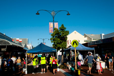 PERTH, AUSTRALIA - May 20, 2018: Maylands Suburb Street Festival celebrating celebrating its 120th anniversaryのeditorial素材