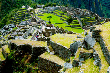 Machu Picchu Ruins - Peruのeditorial素材