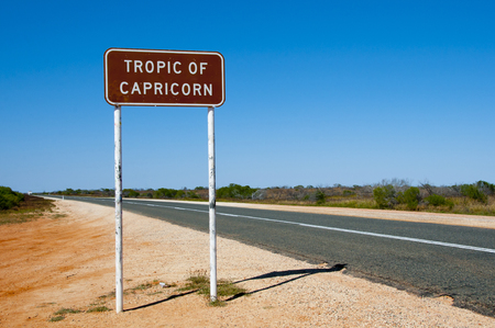 Tropic of Capricorn - Australiaの写真素材