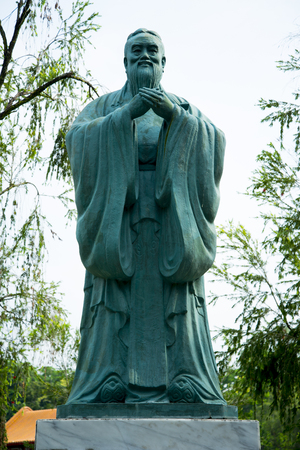 Statue of Confuciusの写真素材