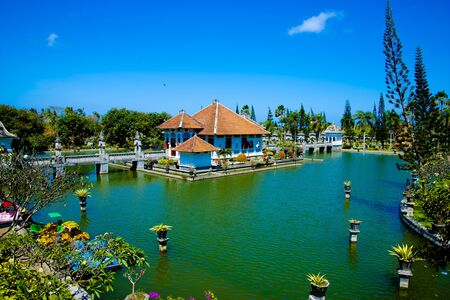 Garden of Soekasada Ujung - Bali - Indonesiaの写真素材