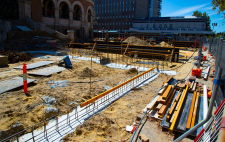 Construction Site in the City