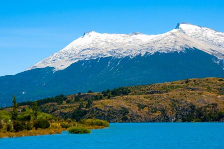 Andes Mountains in Patagonia - Chileの写真素材