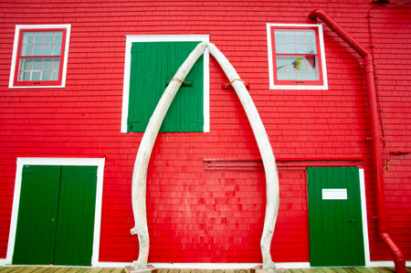 Lunenburg, Canada - August 14, 2016: Fisheries Museum of the Atlanticのeditorial素材