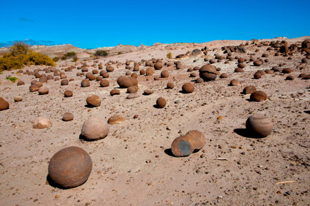 Stone Balls - Ischigualasto Provincial Park - Argentina