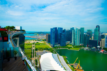 Marina Bay - Singapore Cityのeditorial素材