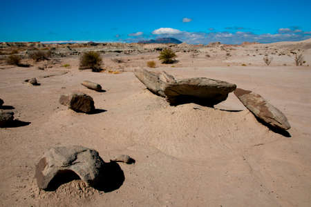 Valley of the Moon - Ischigualasto Provincial Park - Argentinaの写真素材