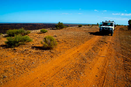 Off Road Track in the Countrysideの写真素材