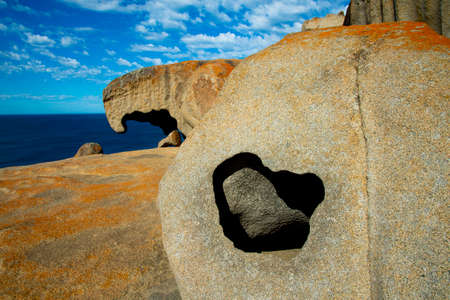 Remarkable Rocks - Kangaroo Island - Australiaの写真素材