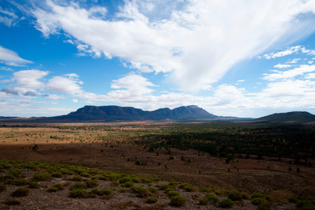 Pugilist Hill Lookout of Flinders Ranges - Australia