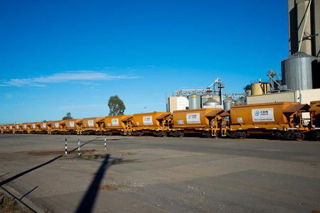Port Adelaide, Australia - May 23, 2022: Cargill provides food, agriculture financial and industrial products and services to the worldのeditorial素材