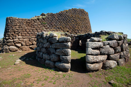 Nuraghe Losa - Sardinia - Italyの写真素材