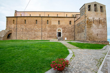 San Giovanni in Venere Abbey - Italyの写真素材