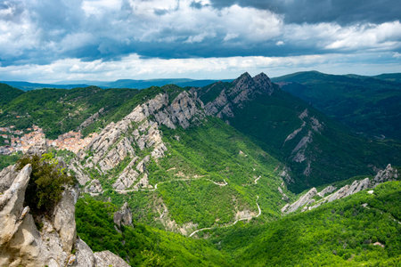 Dolomiti Lucane Mountain Range - Italy