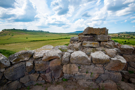 Nuraghe Santu Antine - Sardinia - Italyの写真素材
