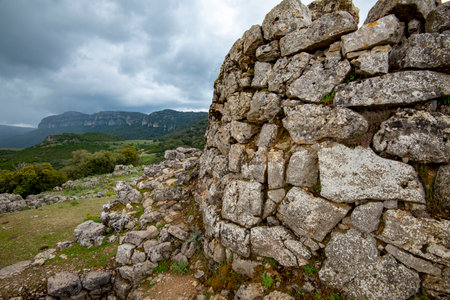 Nuraghe Ardasai - Sardinia - Italyの写真素材