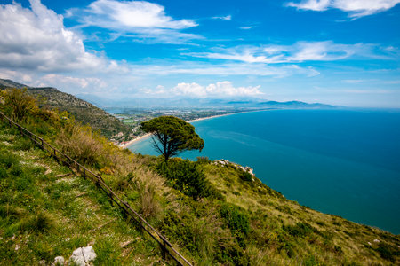 Mount Sant Angelo - Italyの写真素材