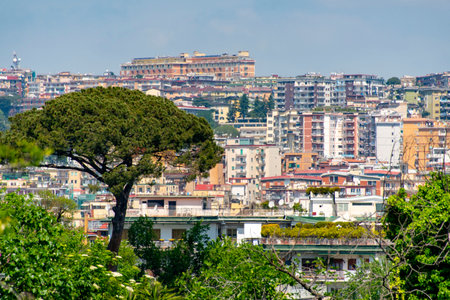 Residential Buildings - Naples - Italyの写真素材