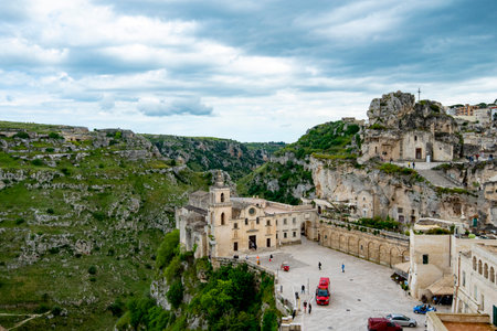Historic Town of Matera - Italyの写真素材