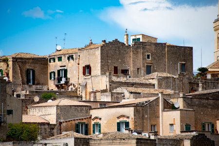 Historic Town of Matera - Italyの写真素材