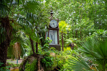 Pincio Water Clock - Rome - Italyの写真素材