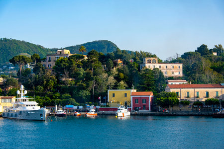 Town of Ischia Island - Italyの写真素材
