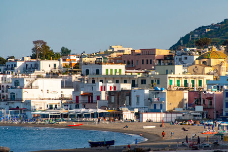 Town of Ischia Island - Italyの写真素材