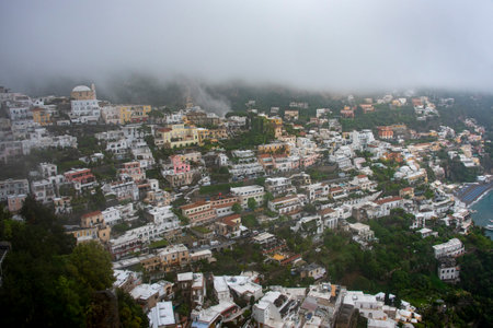 Town of Positano - Italyの写真素材