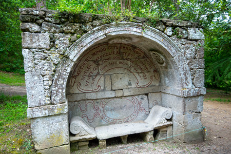 Park of Sacro Bosco - Italyの写真素材