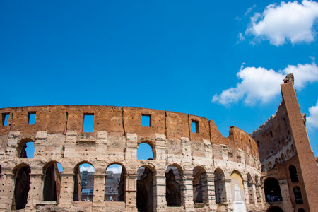 The Colosseum - Rome - Italyの写真素材