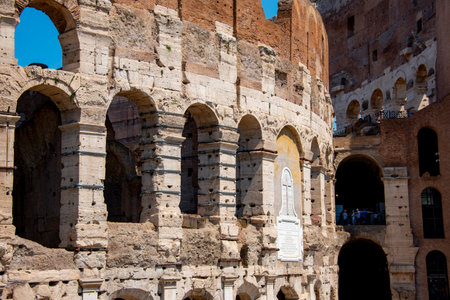 The Colosseum - Rome - Italyの写真素材