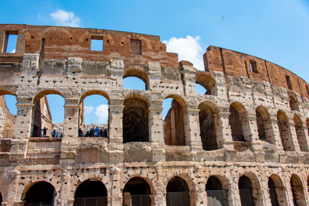The Colosseum - Rome - Italyの写真素材