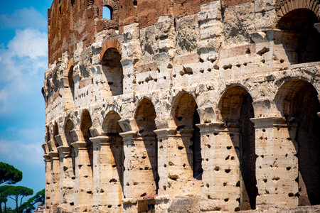 The Colosseum - Rome - Italyの写真素材