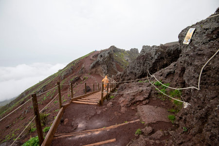 Hiking Trail to the Top of Vesuvius