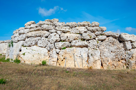 Ggantija Temples - Gozo - Maltaの写真素材