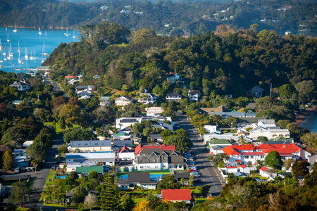Town of Russell - New Zealandの写真素材