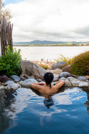 Geothermal Pool - New Zealandの写真素材