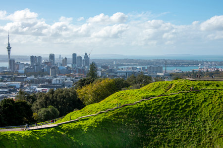 Mount Eden - Auckland - New Zealandの写真素材