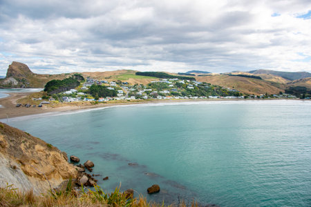 Castlepoint Reef - New Zealandの写真素材