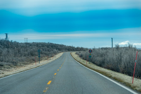 European Route E6 - Norwayの写真素材