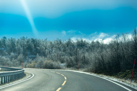 European Route E6 - Norwayの写真素材