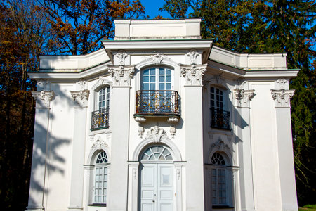 Pagodenburg in Nymphenburg Park - Germanyの写真素材