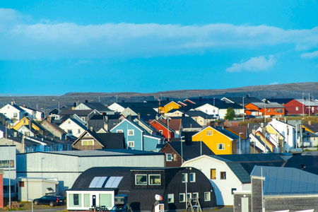 Town of Vardo - Norwayの写真素材