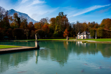 Hellbrunn Garden in Salzburg - Austria