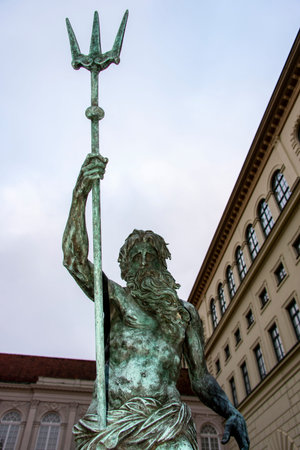 Statue of Neptune in Munich