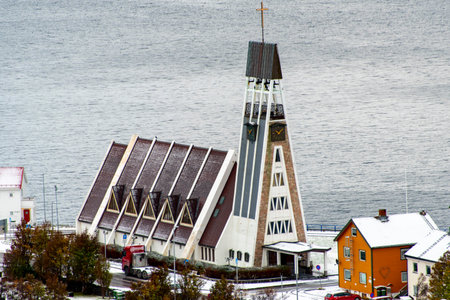 Hammerfest Church in Arctic Norway