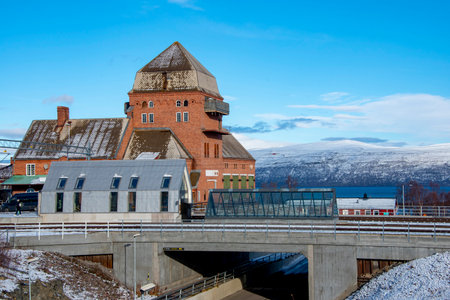 Abisko Ostra Railway Station - Swedenの写真素材