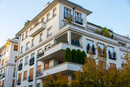 Residential Apartments in Munich - Germanyの写真素材
