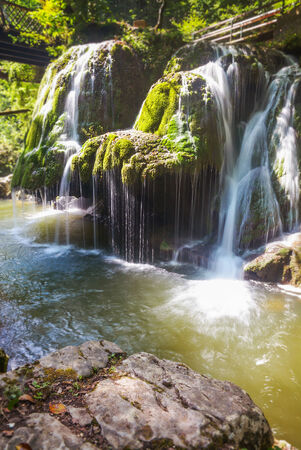 Bigar Waterfall - Romaniaの写真素材
