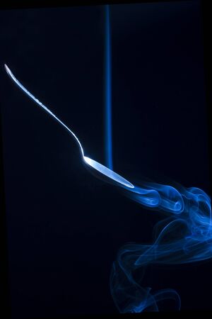 smoke backgroundの写真素材